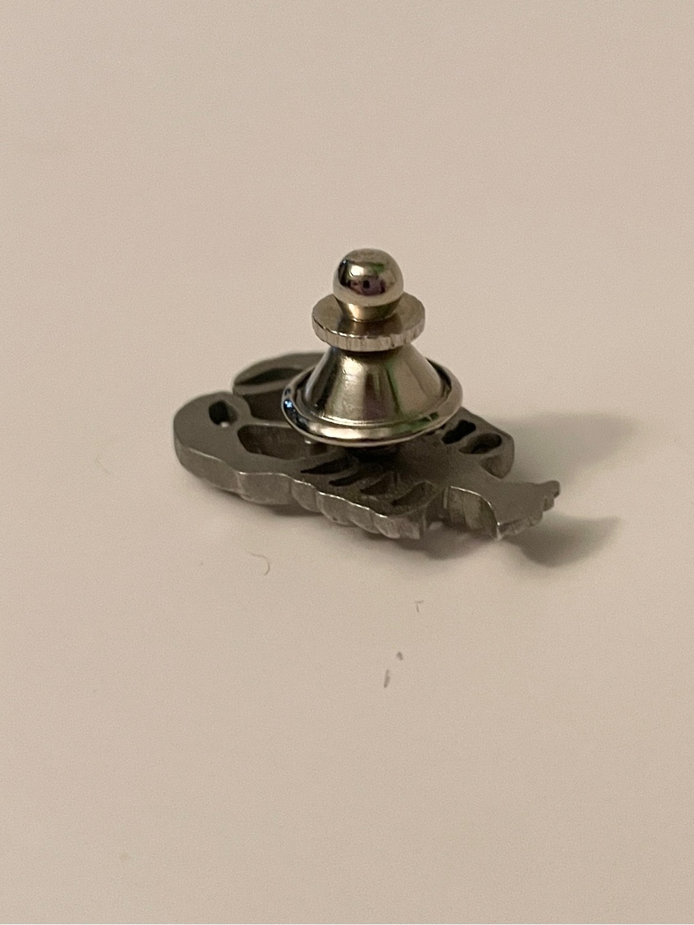 Vintage Pewter Lobster Lapel Pin Silver Tone Sea Life Crustacean Tie Tack⁠ - Picture 11 of 15